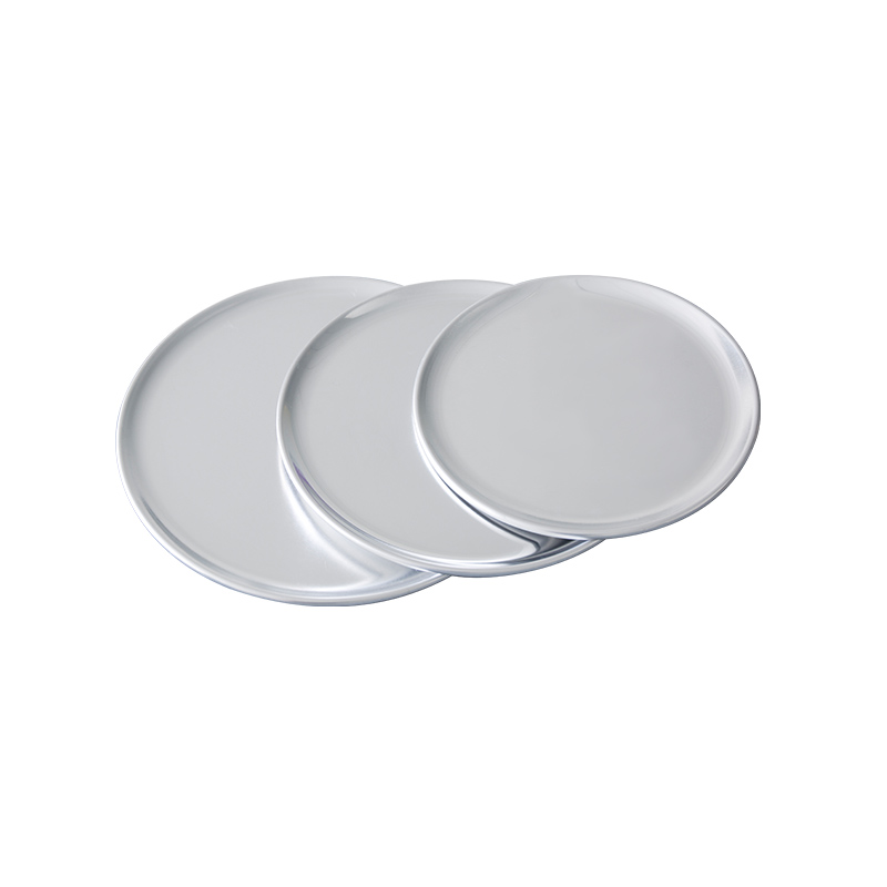 16-pulgada na restawran-grade aluminyo pizza pan coupe style