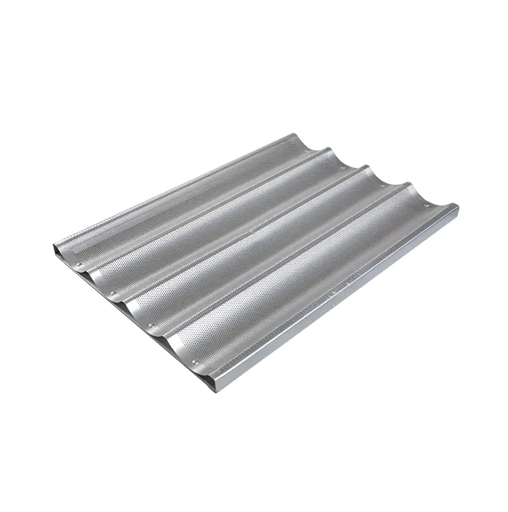China aluminyo perforated baguette pans: paggawa ng pagiging perpekto sa pagluluto